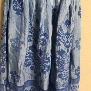 Lapis Anthropologie convertible dress/skirt